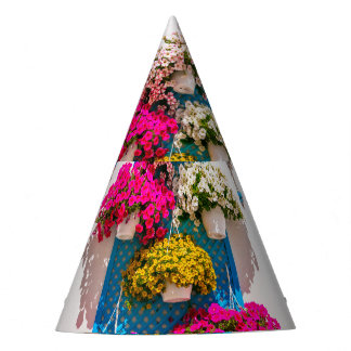 Etnisch Bloemen: Tuinmuur Feesthoedjes