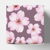 Etnisch bloemenretro bedankdoosjes (Bovenkant)