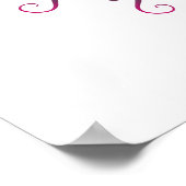 etnisch floraal multicolor mandala. poster (Hoek)