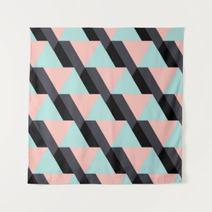 Etnisch Geometrisch Naadloos Ornament Wandkleed