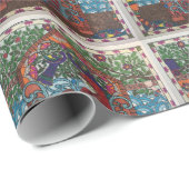 Etnisch Indiaas bruids inpakpapier (Rol Hoek)