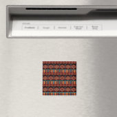 etnisch naadloos patroon magneet (Insitu (Vaatwasser))