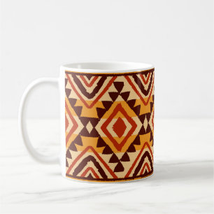Etnisch Ornament Navajo: naadloos Koffiemok