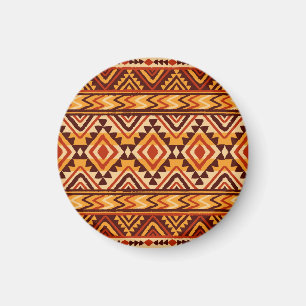 Etnisch Ornament Navajo:  naadloos Magneet