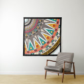 Etnisch, ornament wandkleed (In situ)