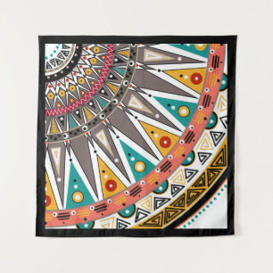 Etnisch, ornament wandkleed
