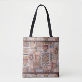 etnisch patchwork-Tas Draagtas (Voorkant)