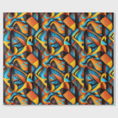 Etnisch patroon, Etnisch ontwerp, Etnisch Cadeaupapier (Vlak)