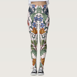 Etnisch Traditioneel: Decoratieve Bloemen Leggings
