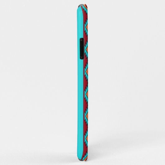 Etnisch zuidwest geometrisch aztec-patroon. Case-Mate iPhone case (Achterkant/rechts)