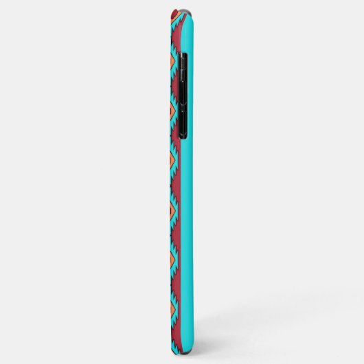 Etnisch zuidwest geometrisch aztec-patroon. Case-Mate iPhone case (Achterkant/links)