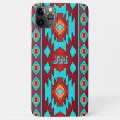 Etnisch zuidwest geometrisch aztec-patroon. Case-Mate iPhone case (Achterkant)