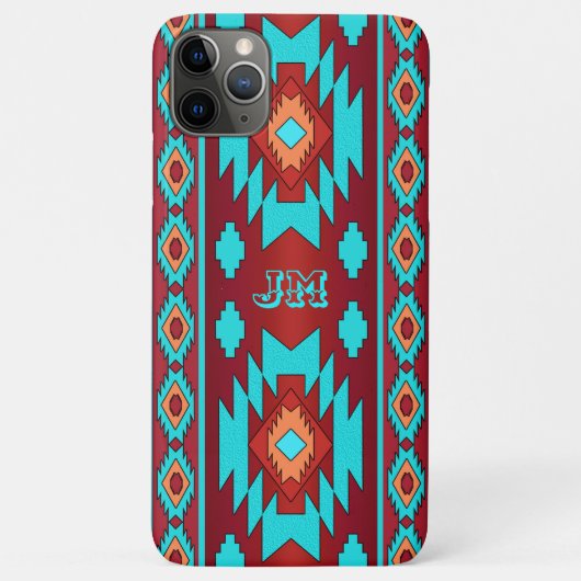 Etnisch zuidwest geometrisch aztec-patroon. Case-Mate iPhone case (Achterkant)
