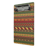 Etnische achtergrond mini klembord (Angled2)