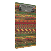 Etnische achtergrond mini klembord (Schuin)