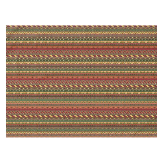 Etnische achtergrond tafelkleed (Voorkant (Horizontaal))