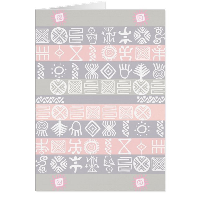 Etnische Afrikaanse Boho Design (Voorkant)