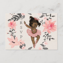 Etnische Baby Ballerina Waterverf krans RSVP