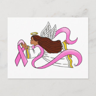 Etnische bewustwording Angel "Roze lint" Briefkaart