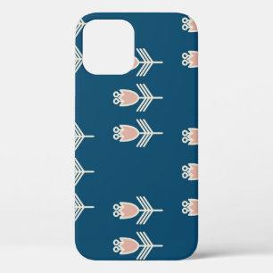 Etnische bloemen: decoratief Ornament iPhone 12 Hoesje