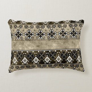 Etnische Boho Grunge: Kleurrijk patroon Accent Kussen