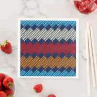 Etnische Boho Pattern Embroidery on Fabric