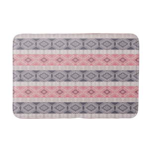 Etnische boho stijl gestript patroon. badmat