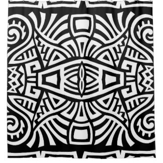 Etnische Boho:  Trendy Douchegordijn