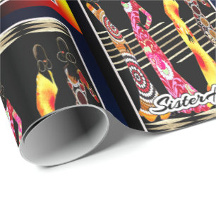 Etnische Cadeaupapier