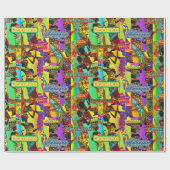 Etnische Cadeaupapier (Vlak)