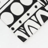 Etnische Doodle Fleece Deken (Hoek)