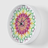 Etnische florale mandala. (Hoek)