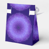 Etnische florale mandala. bedankdoosjes (Achterkant)