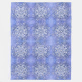 Etnische florale mandala. fleece deken (Voorkant)