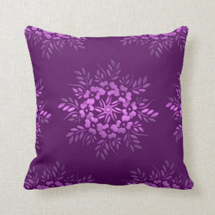 Etnische florale mandala. kussen