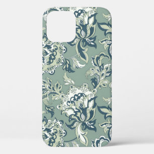 etnische florale naadloze patronen. folklboorbatik iPhone 12 hoesje