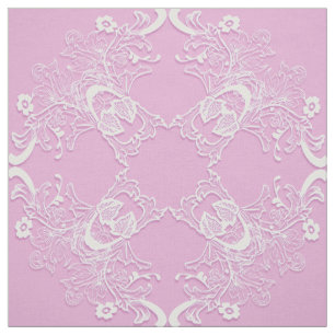 Etnische florroze mandala. stof