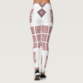Etnische folkversiering leggings (Achterkant)