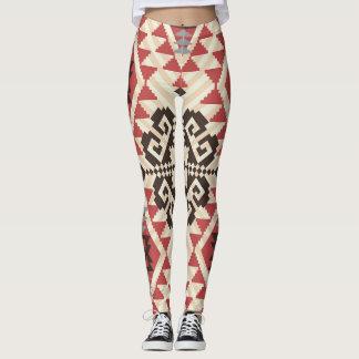 Etnische geometrie: Abstract naadloos Leggings