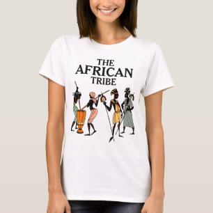 Etnische groepen van Afrika De Afrikaanse stam T-shirt