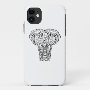 Etnische Indische olifant iPhone 11 Hoesje