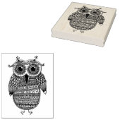 Etnische inkttekening 	rubberstempel (Gestempeld)