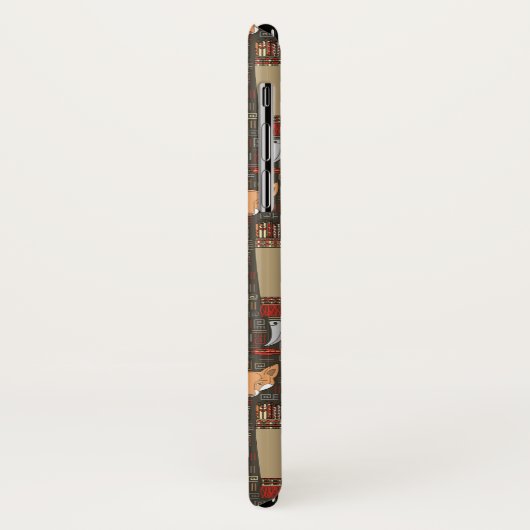 Etnische jachtpatronen Case-Mate iPhone case (Achterkant/links)