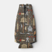 Etnische jachtpatronen flesjeskoeler (Achterkant)