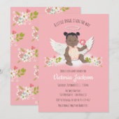 Etnische kleine engel baby douche uitnodigingen (Voorkant / Achterkant)