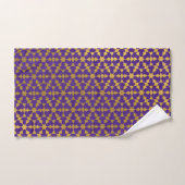 Etnische Marokkaanse geometrische mozaïekpatroon Bad Handdoek (Handdoek)