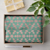 Etnische Marokkaanse geometrische mozaïekpatroon Tissuepapier (Geschenk)