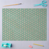 Etnische Marokkaanse geometrische mozaïekpatroon Tissuepapier (Craft)