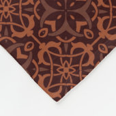 Etnische moderne geometrische patronen 2 fleece deken (Hoek)