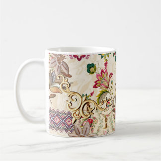 Etnische Mogal Floral Paisley Koffiemok